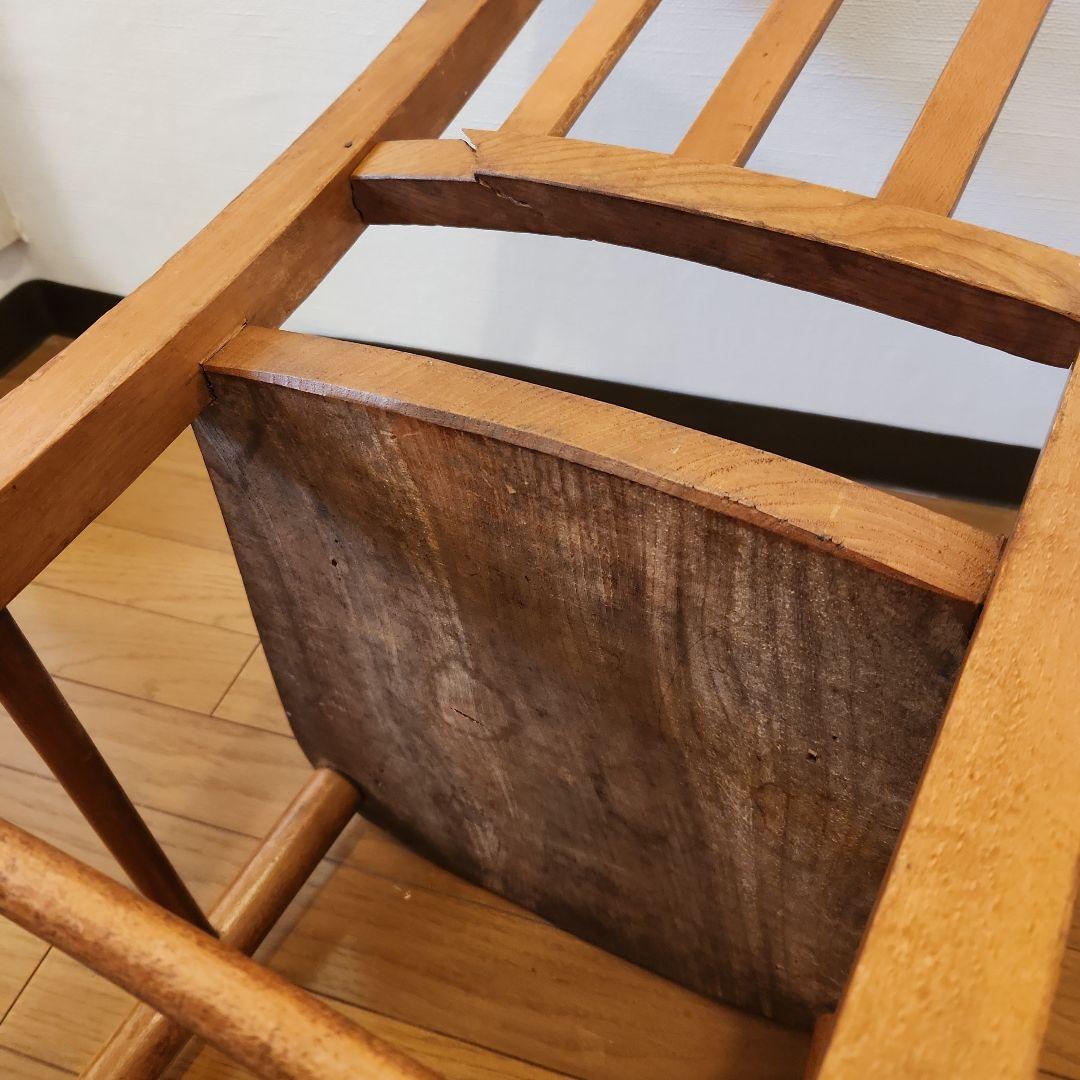 アンティーク木製チェア ブラウン