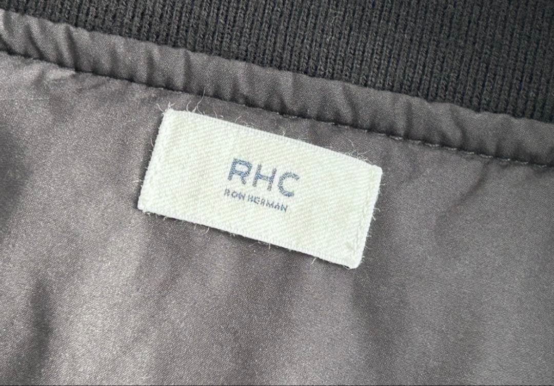 RHC ロンハーマン ダービージャケット ブルゾン 中綿 ブラック