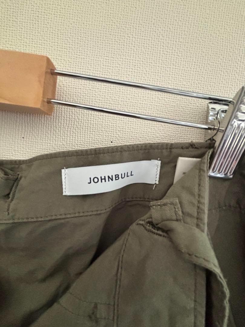 AP STUDIO　ジョンブル　ミリタリーサスペンダーパンツ　カーキ　Ｌ　美品