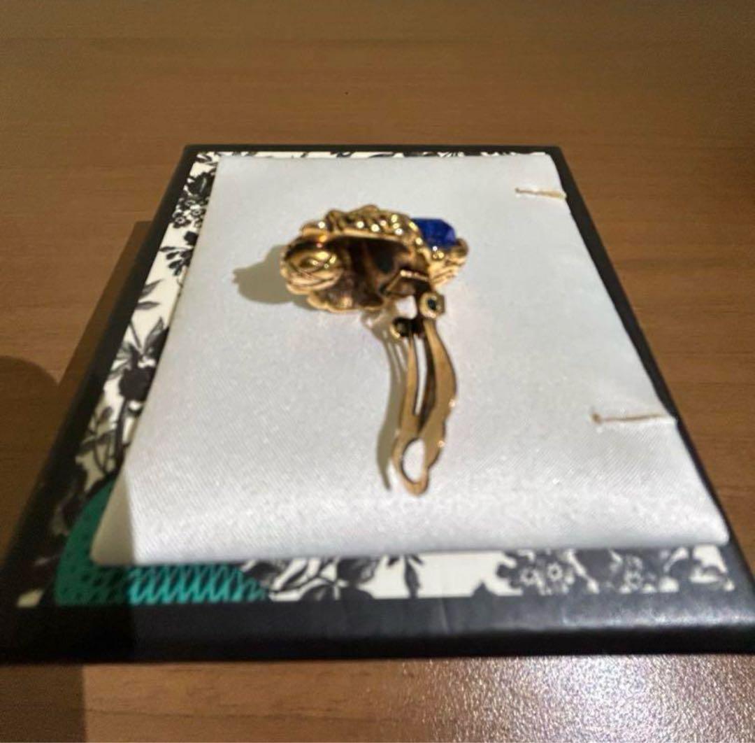 GUCCI ライオンヘッド　イヤリング