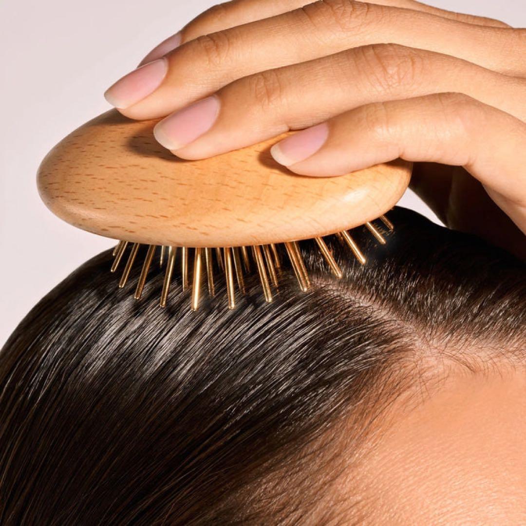 新品 FOX プレミアム FOX カッサ ウッド ミニハート ヘアブラシ