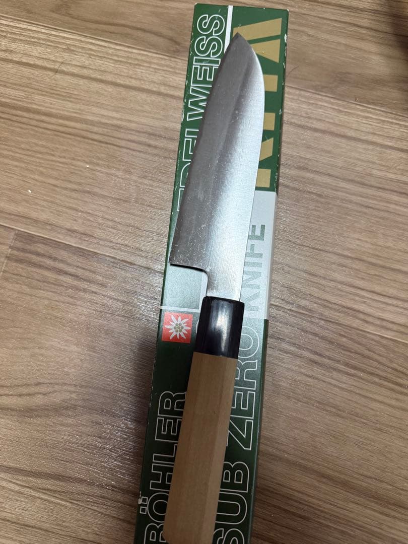 味方屋　日野浦司　三徳　包丁　刃渡り6寸