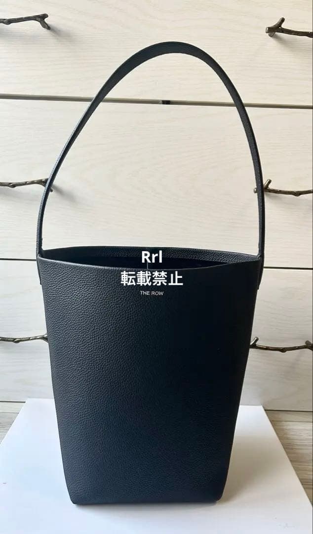 THE ROW N/S パークトート　ミディアム　ブラック　レザーバッグ