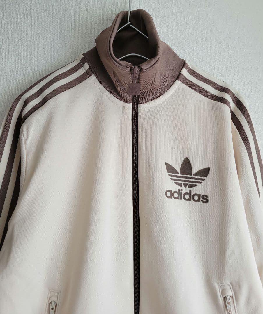 美品 アディダス オリジナルス トラックトップ ジャージ モカブラウン 匿名配送