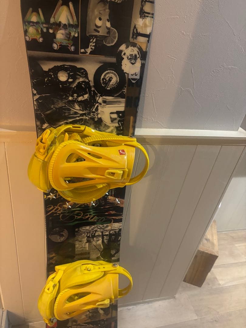 スノーボード 板とバッグ 149cm ブラウンセット