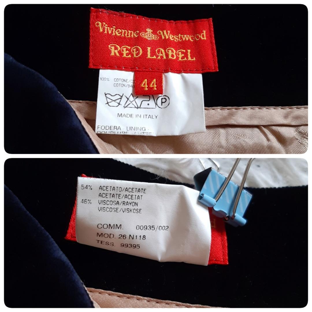 『ヴィヴィアンウエストウッドレッドレーベル』 (44) ベロア調タイトスカート