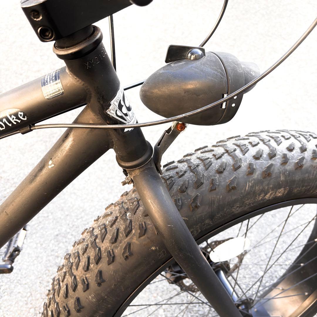 すん蔵ページ！ＢＭＸビーチクルーザー26インチ（マットブラック）