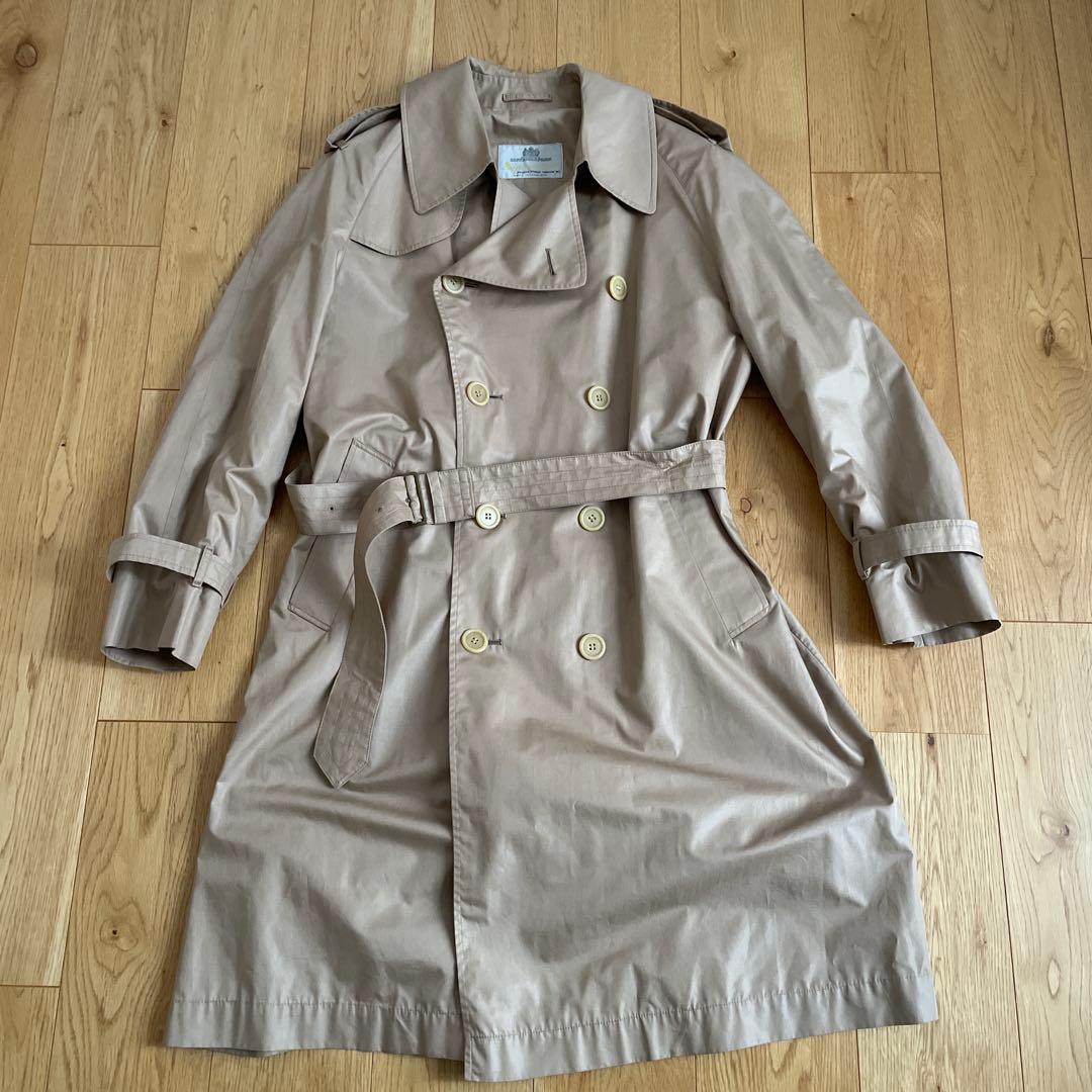 Aquascutum ベージュ トレンチコート　ミントコンディション