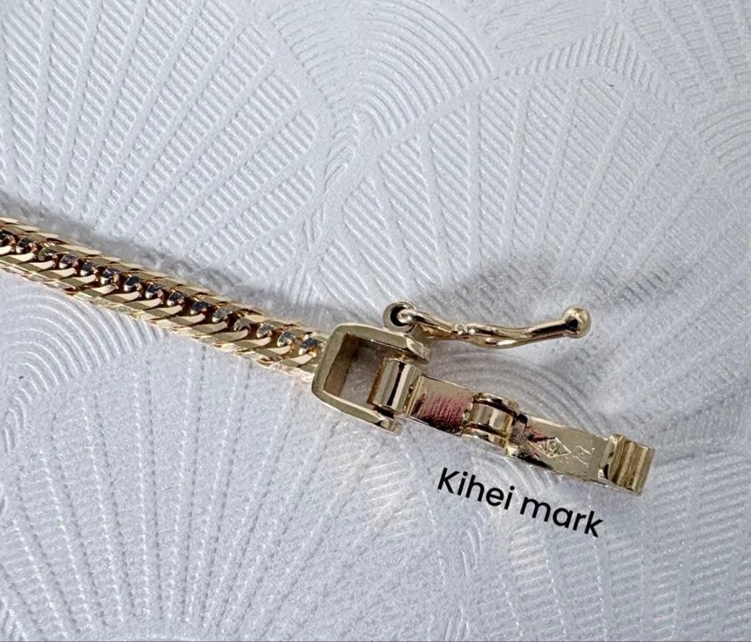 12TC 18K 日本製ゴールド 17cm 3.02 grams ブレスレット