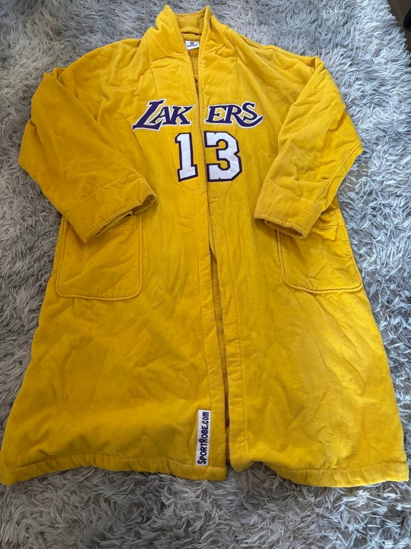 【希少】LAKERS イエローローブ 13