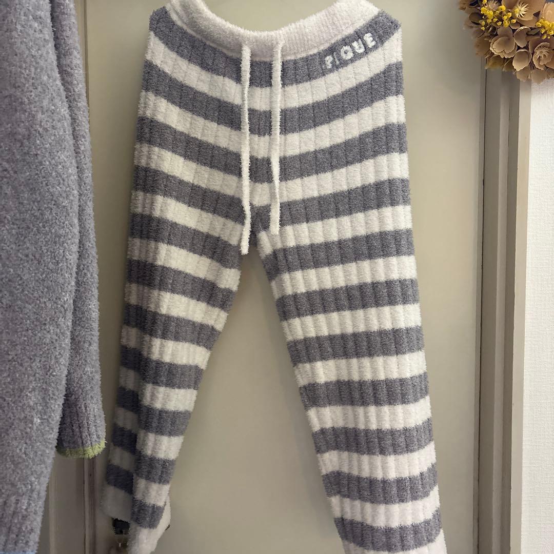 PIQUE ダックスフント刺繍 ルームウェアセット