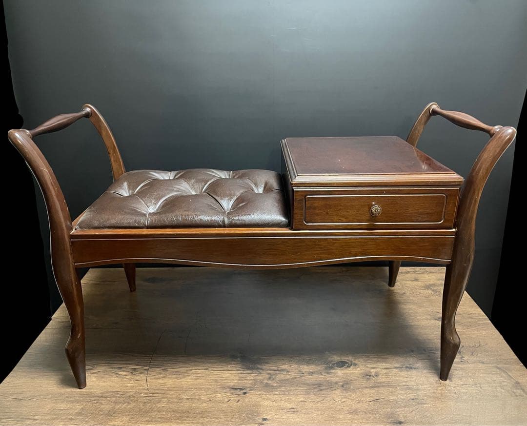 マルニ木工　地中海ベンチチェア maruni テレフォンベンチ