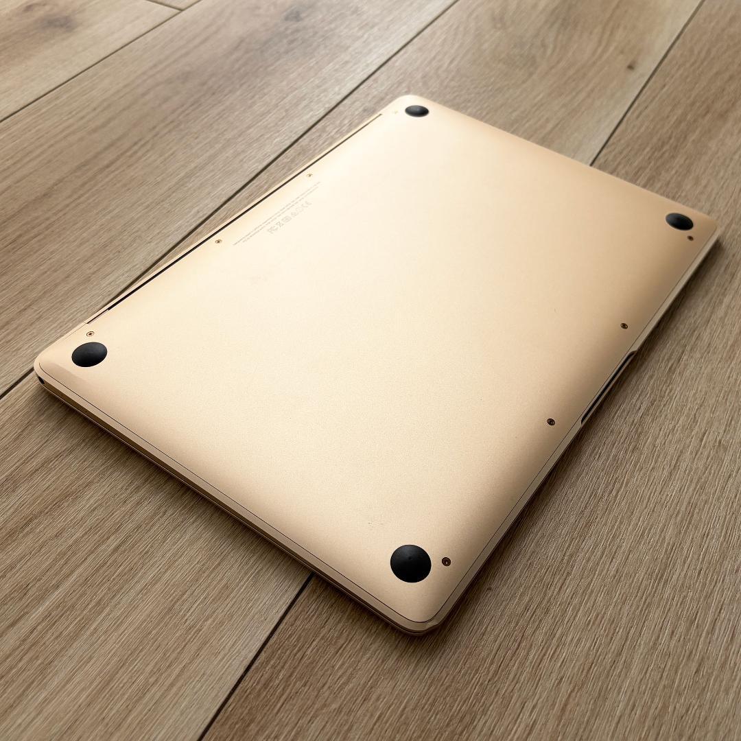 【美品】MacBook12 2017 8GB/256GB ゴールド