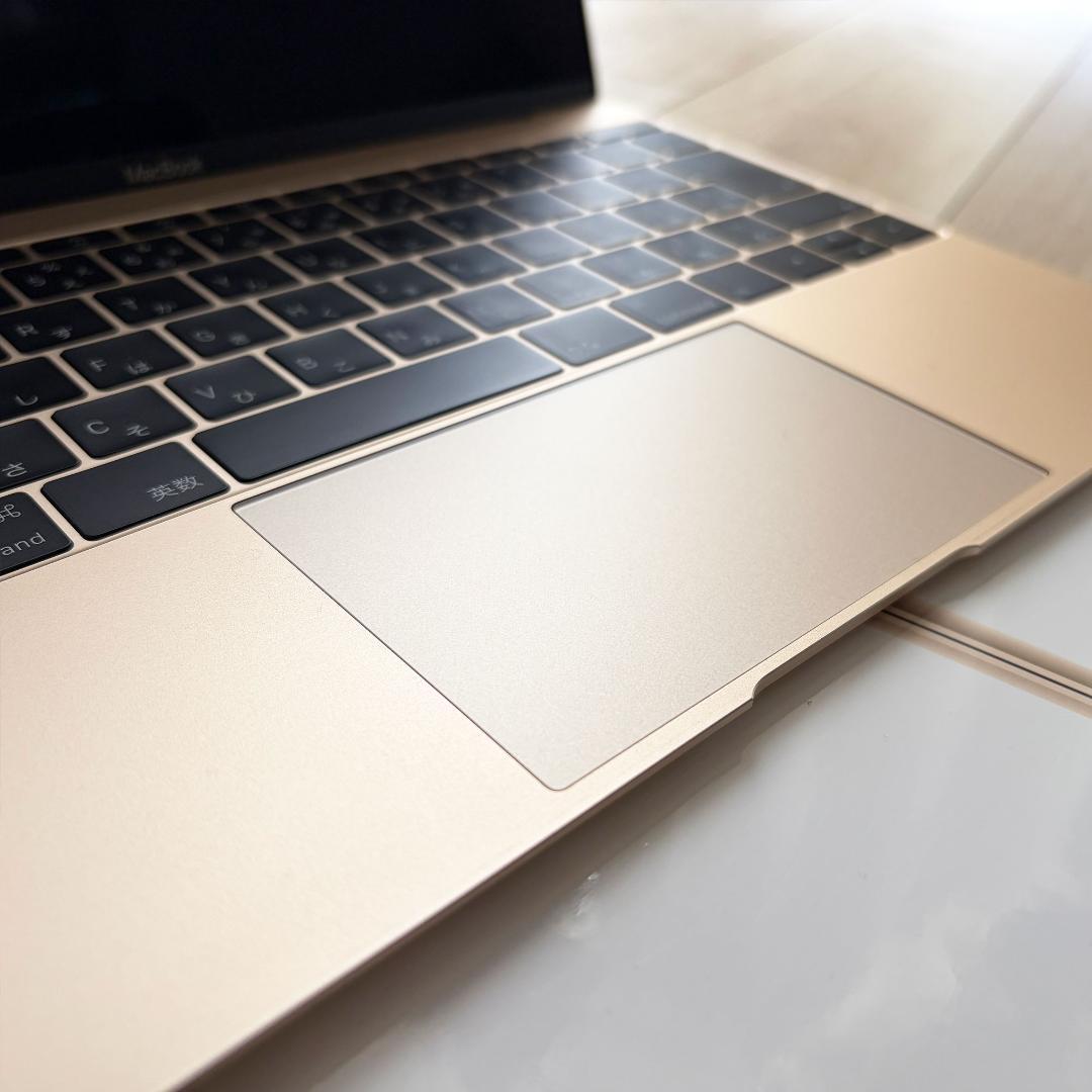 【美品】MacBook12 2017 8GB/256GB ゴールド