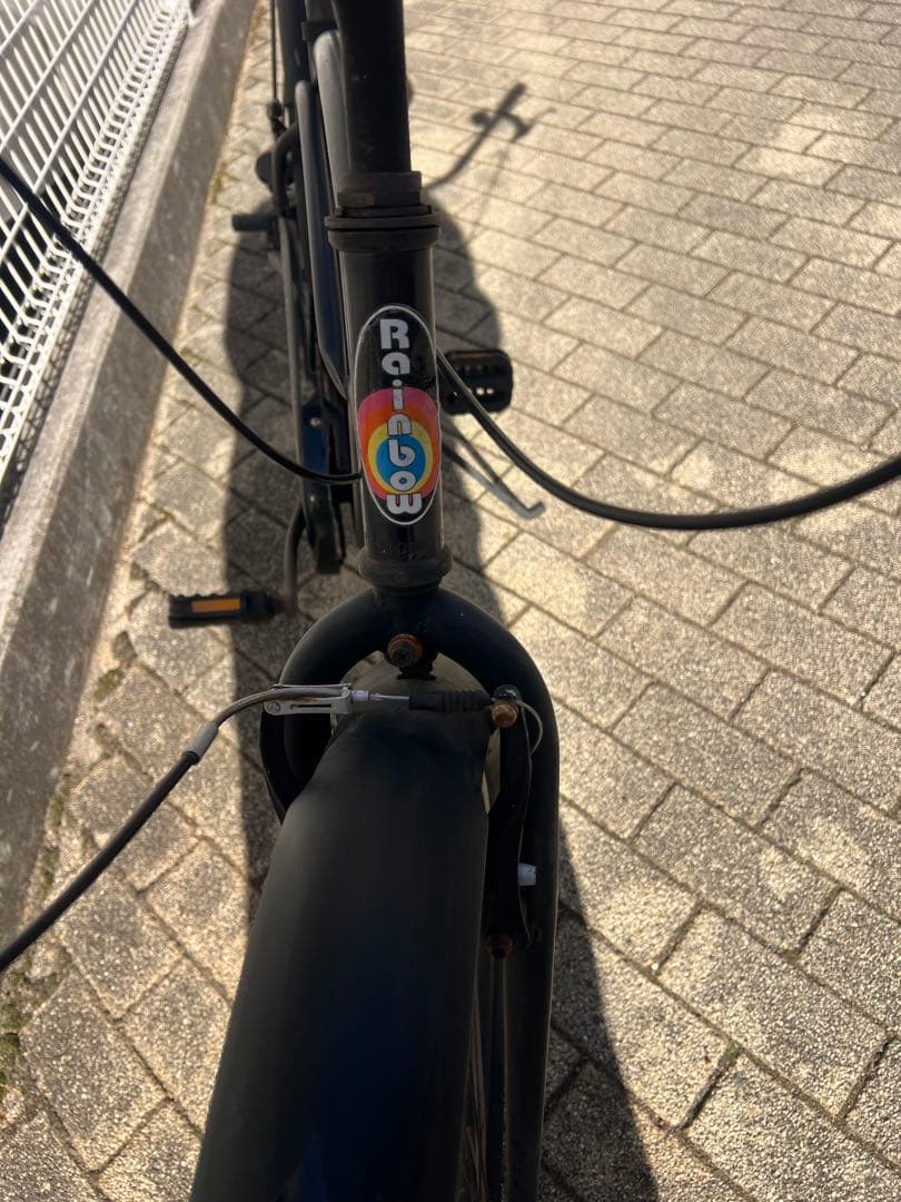 【引取りのみ】Rainbow ビーチクルーザー ブラック