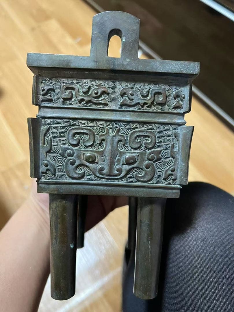 昭和时期 高岡銅器 金属製香炉