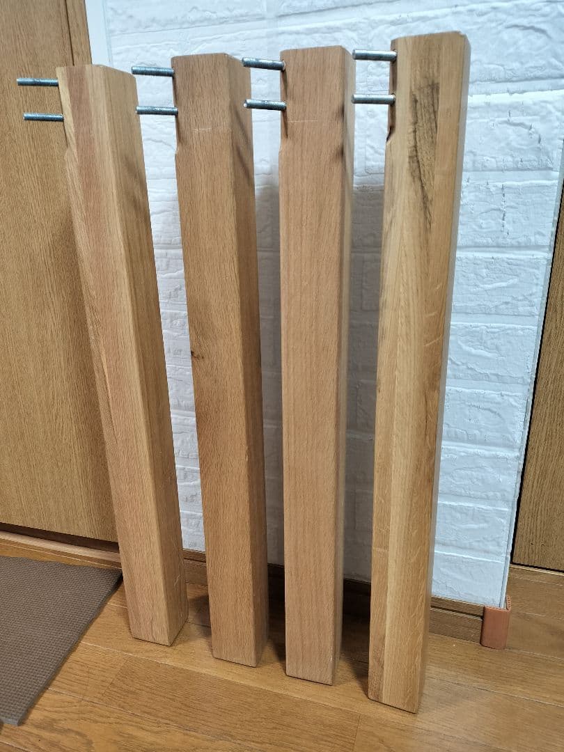 MUJI（無印良品）高級 オークダイニングテーブル 180cm 引き出し付き！