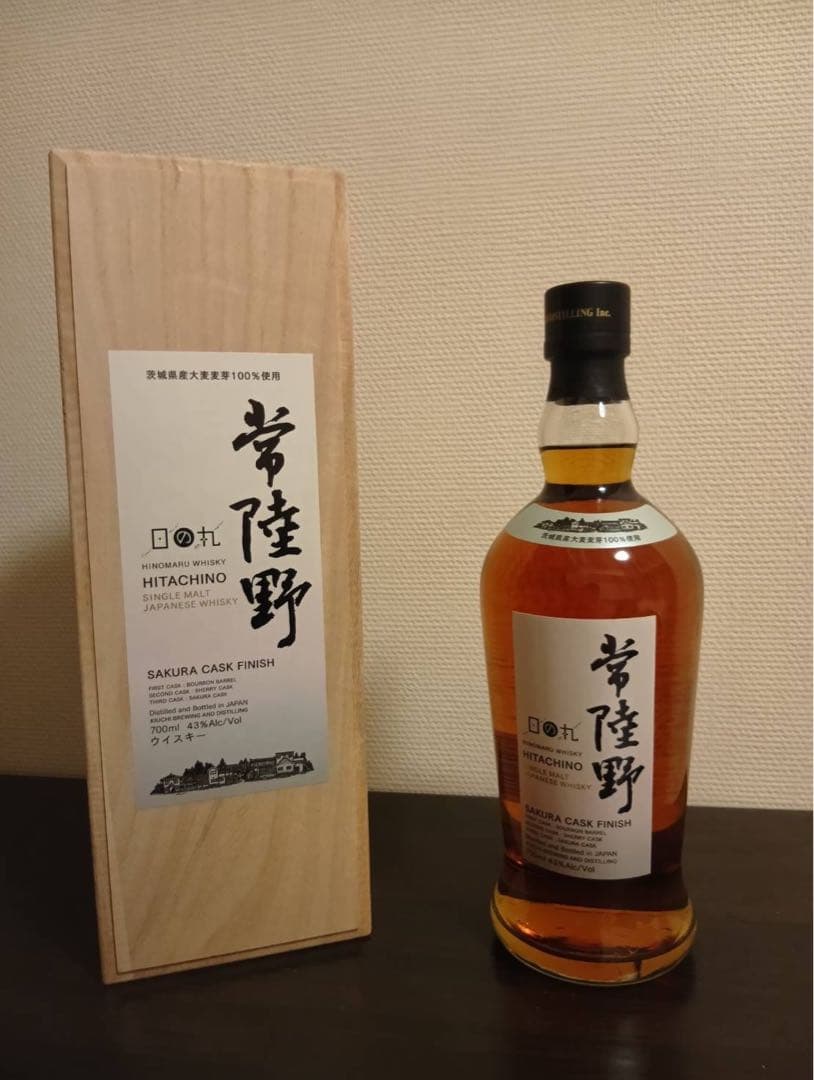 常陸野 サクラカスクフィニッシュ シングルモルトウイスキー