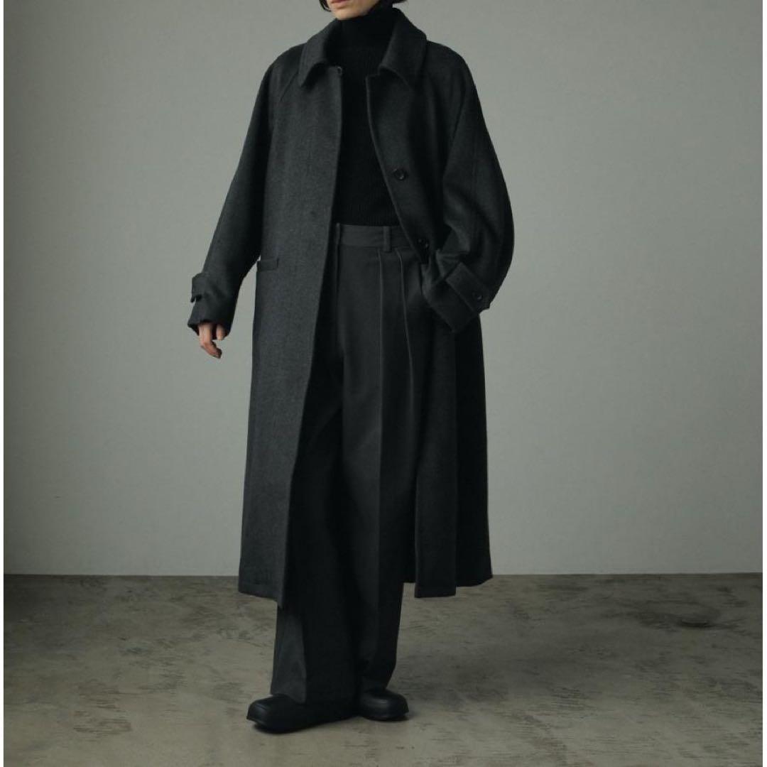 anuke アンヌーク Wool Soutiencollar Coat