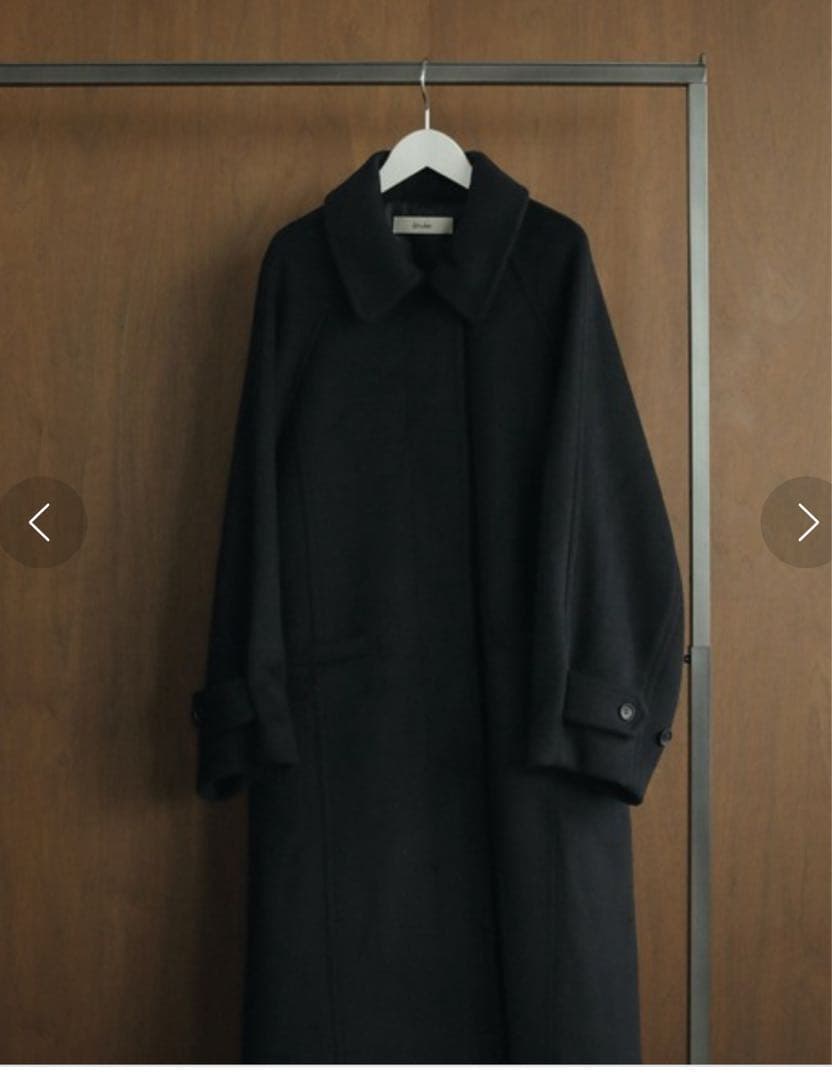 anuke アンヌーク Wool Soutiencollar Coat