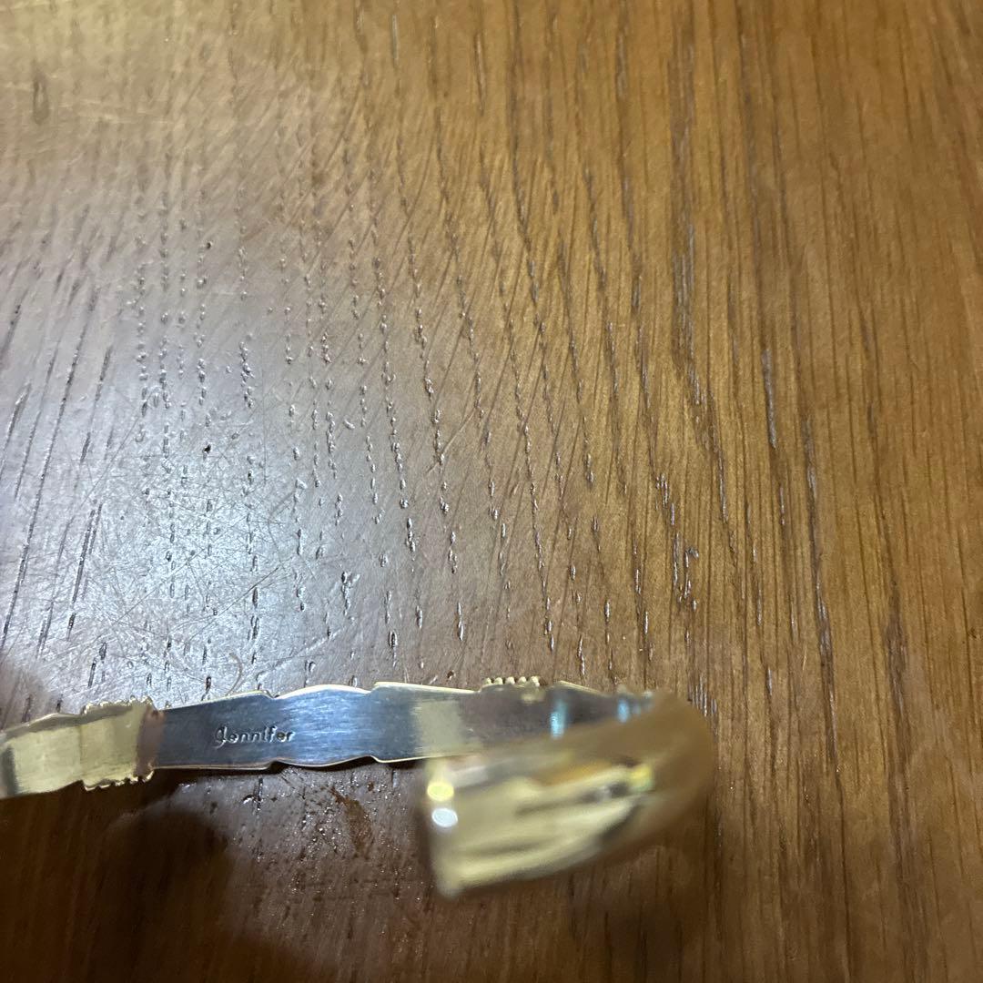 ジェニファーカーティス　ハーフラウンドバングル　ナバホ族