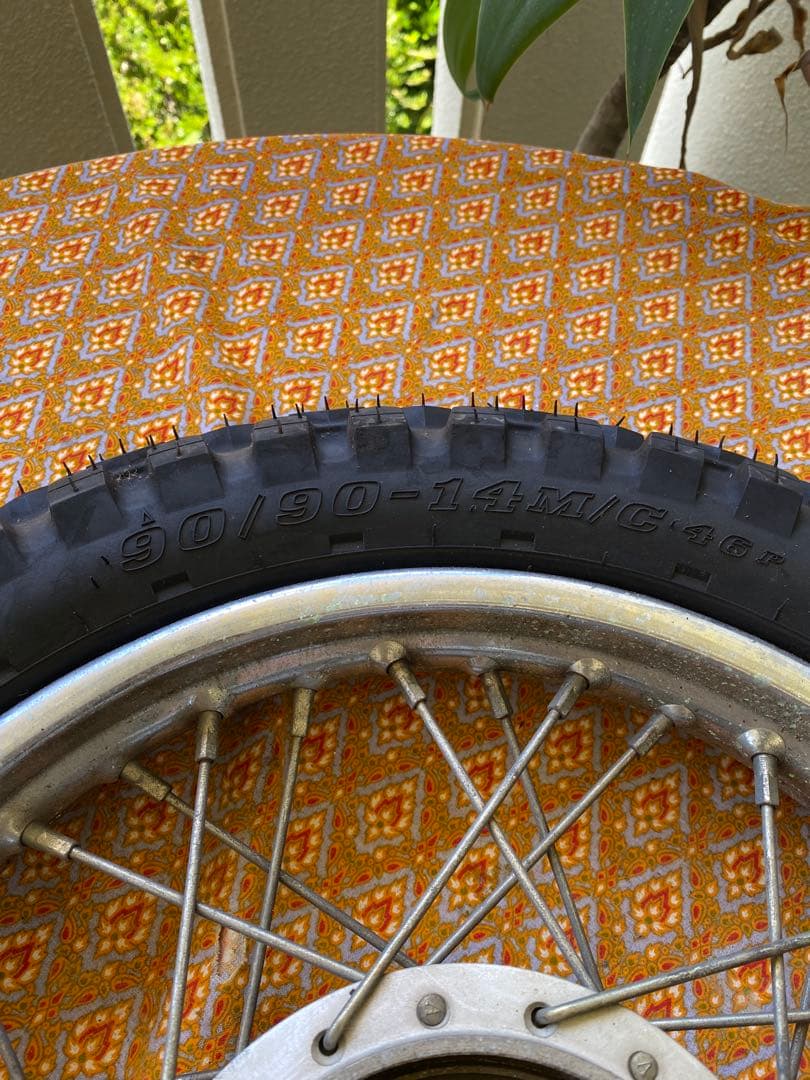 スーパーカブ　リトルカブ用　タイヤ&ホイール