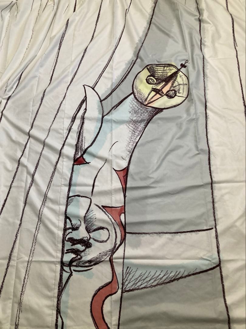 みんなの太陽の塔 レールカーテン 岡本太郎　希少