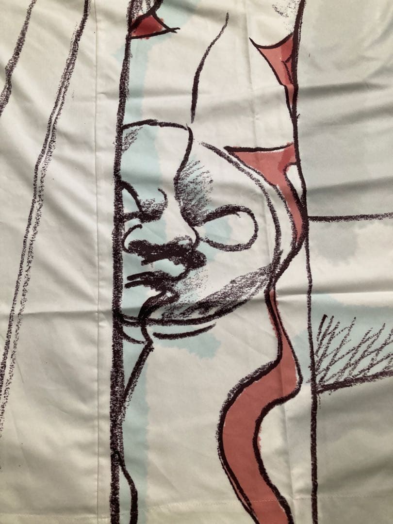 みんなの太陽の塔 レールカーテン 岡本太郎　希少