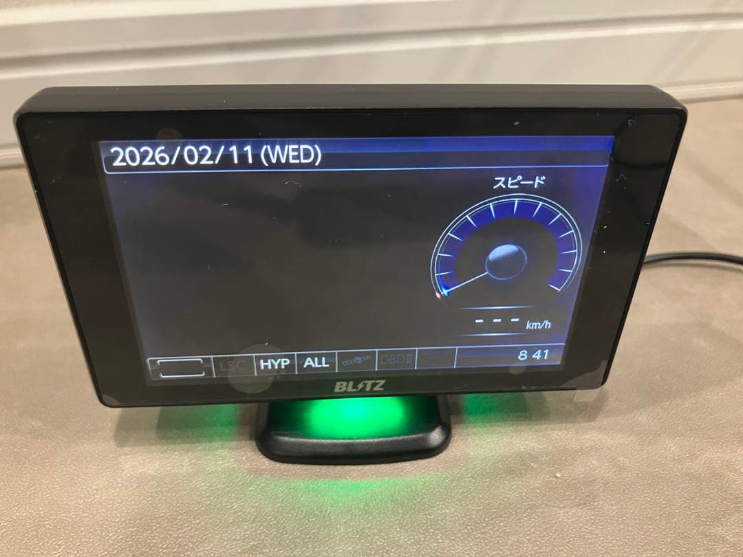 BLITZ TOUCH LASER TL405R レーダー探知機本体 GPS搭載