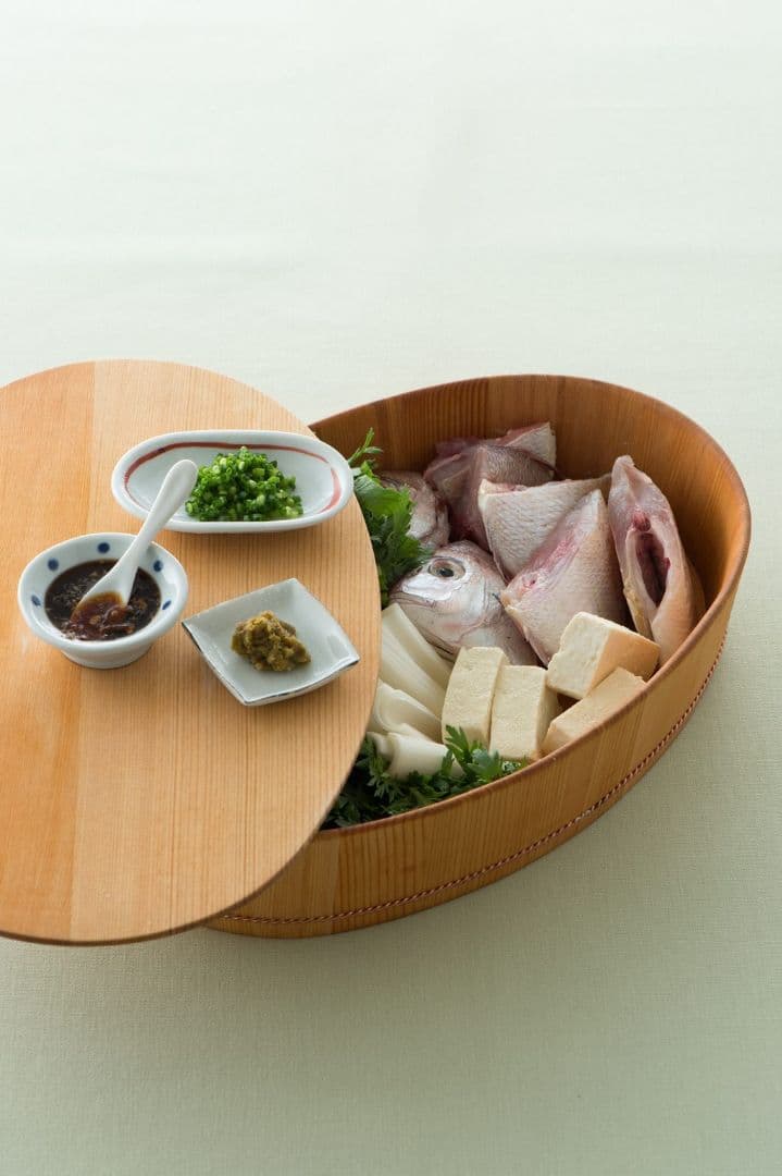 さわら　楕円の飯台 大 専用蓋付　すし桶　おひつ　自在道具　【アク抜き作業済】