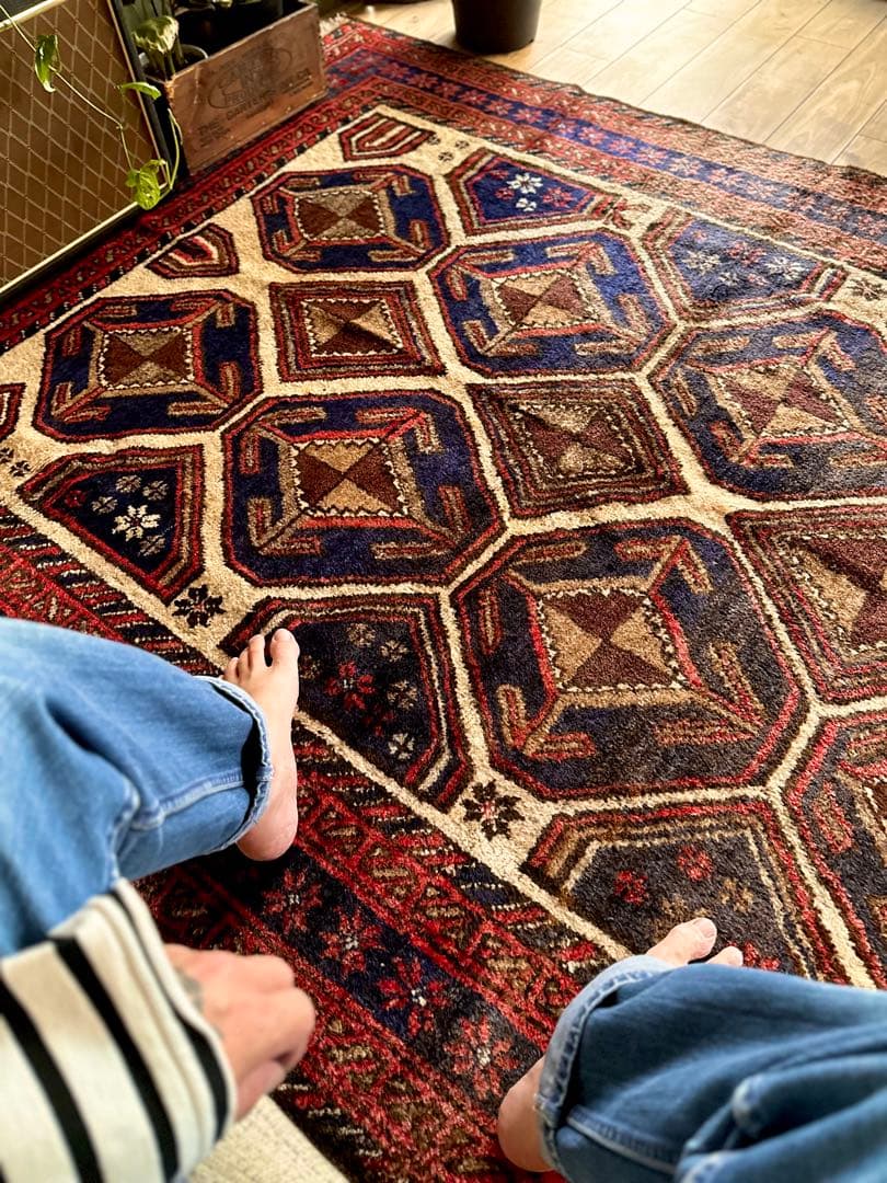 トライバルラグ　ヴィンテージラグ　アフガンラグ　マルダリ　バルーチ　プリミティブ