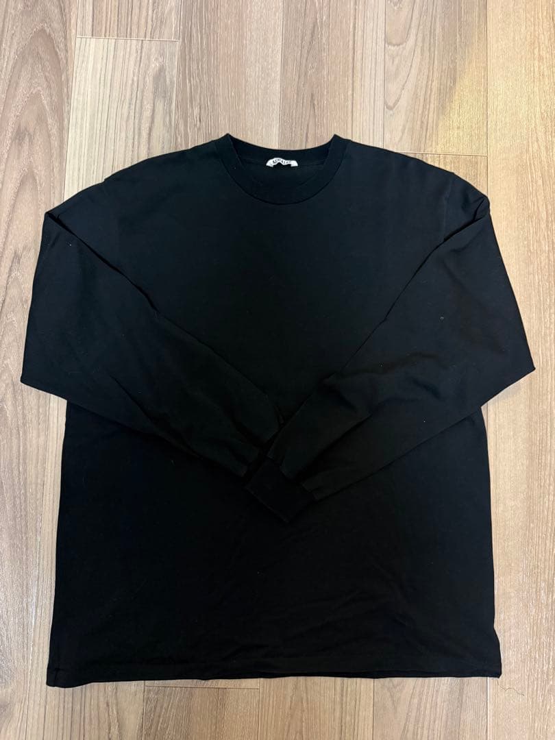 AURALEEロングスリーブTEE