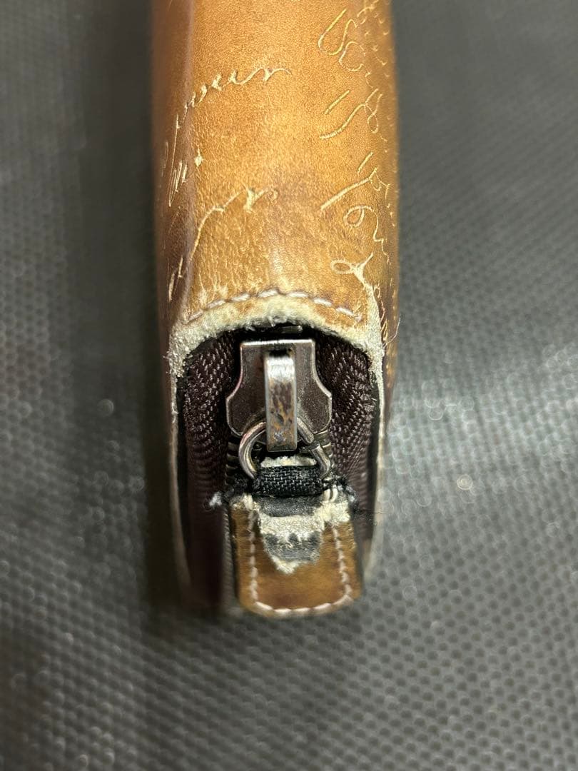 ベルルッティ 長財布 ブラウン イタウバ