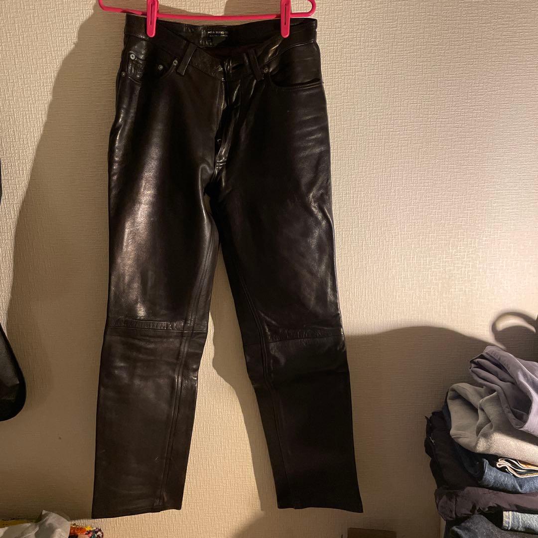 Polo Jeans Co. レザーパンツ 30X32