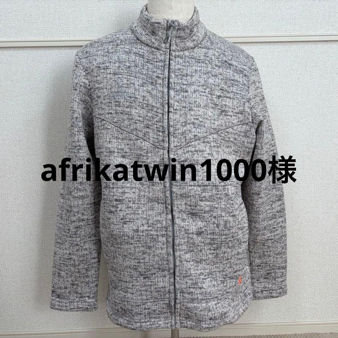 マムート チャムエラ　ジャケット フリース 裏起毛　XL グレー