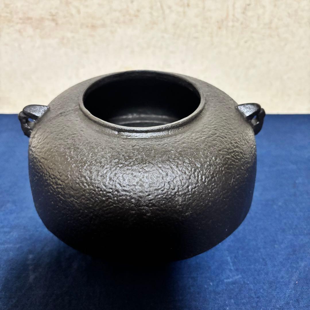 風炉/茶釜/電熱器/鬼面風炉釜/鉄風炉/野々田製電熱器/敷板/茶道具/お点前道具