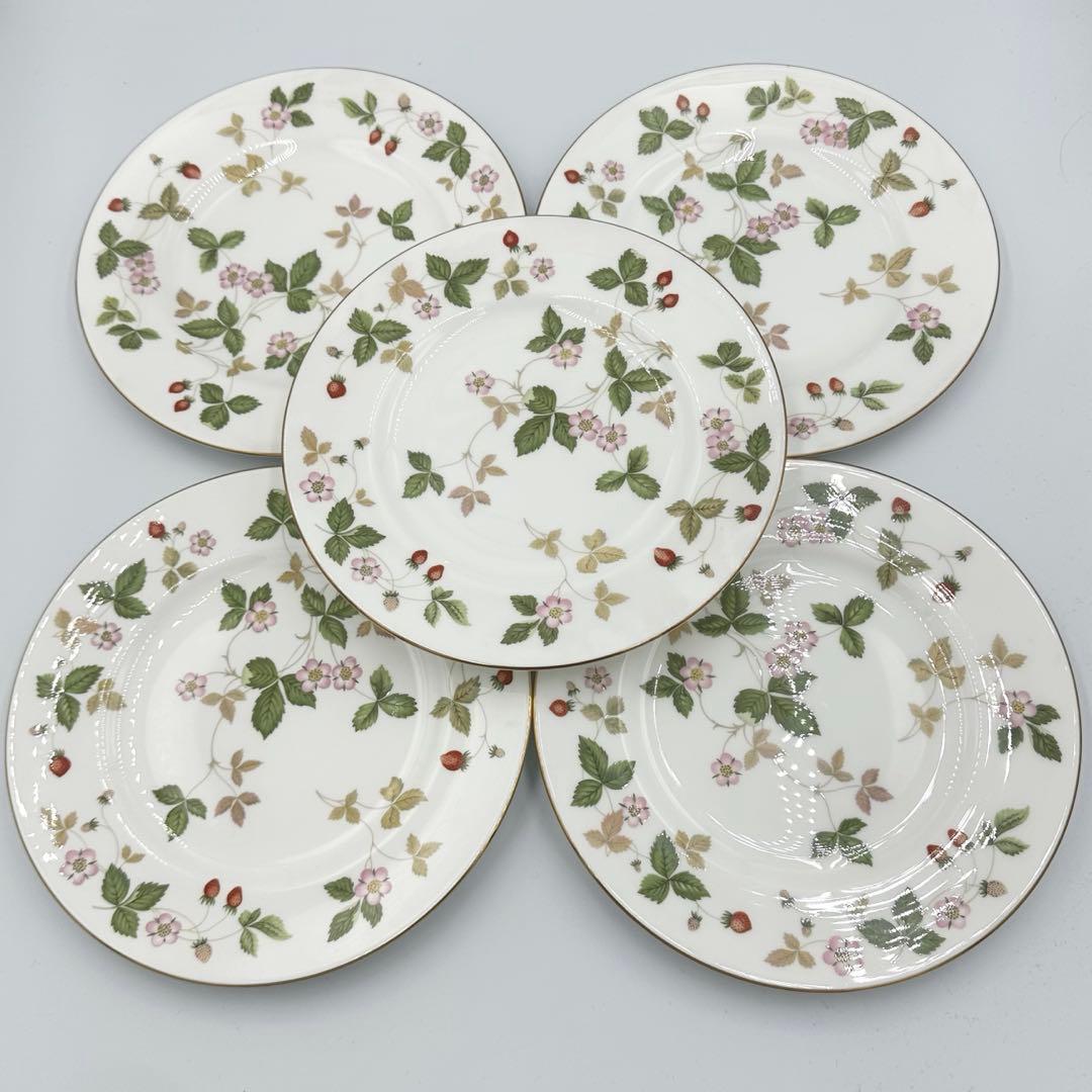  ウェッジウッド ワイルドストロベリー プレート 20.5cm