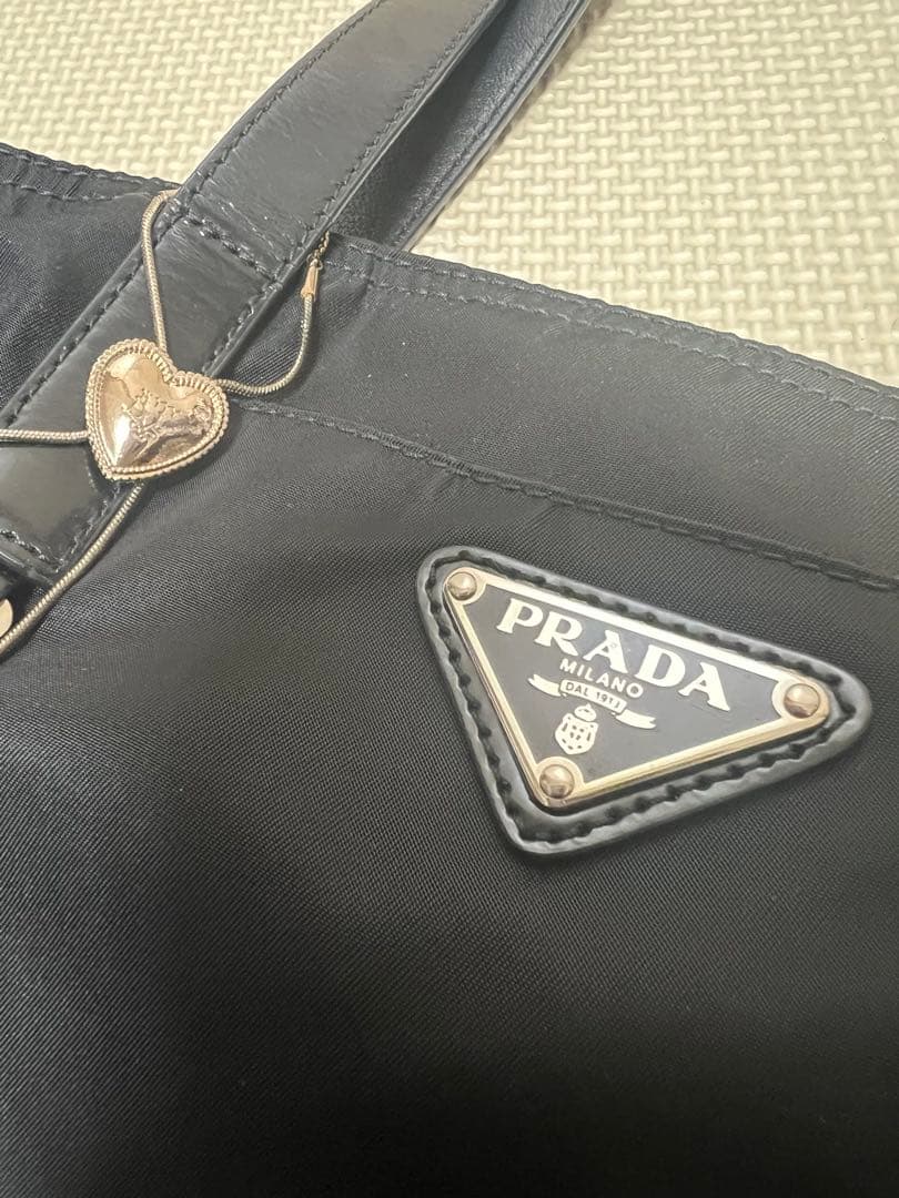 【りんりんまま。】PRADA プラダ ナイロン トートバッグ 三角ロゴ