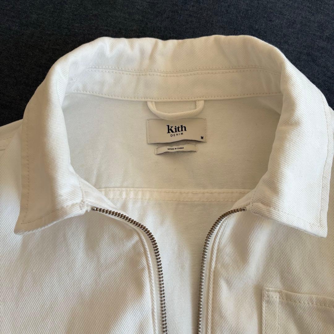 KITH ホワイトデニム ジャケット トラッカー