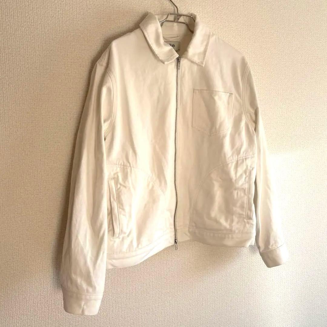 KITH ホワイトデニム ジャケット トラッカー