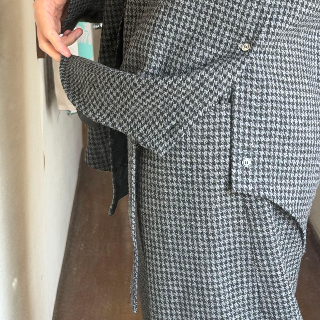 T*S様 着画ありNanushka ハウンドトゥースセットアップ