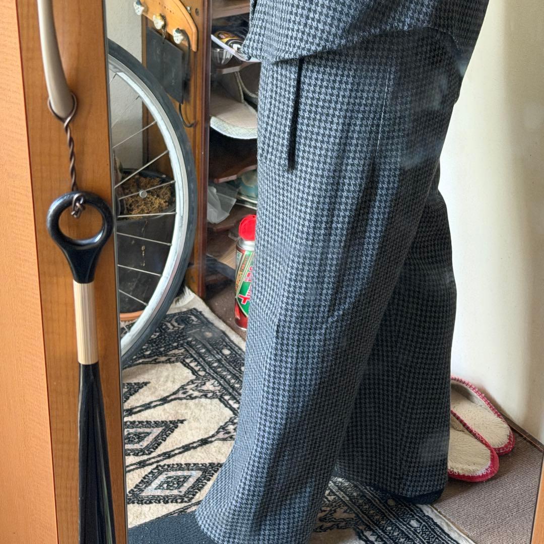 T*S様 着画ありNanushka ハウンドトゥースセットアップ