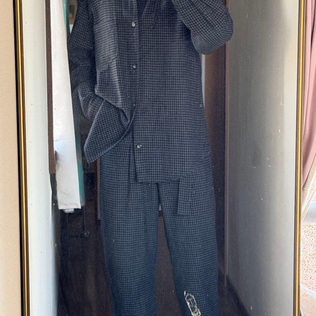 T*S様 着画ありNanushka ハウンドトゥースセットアップ