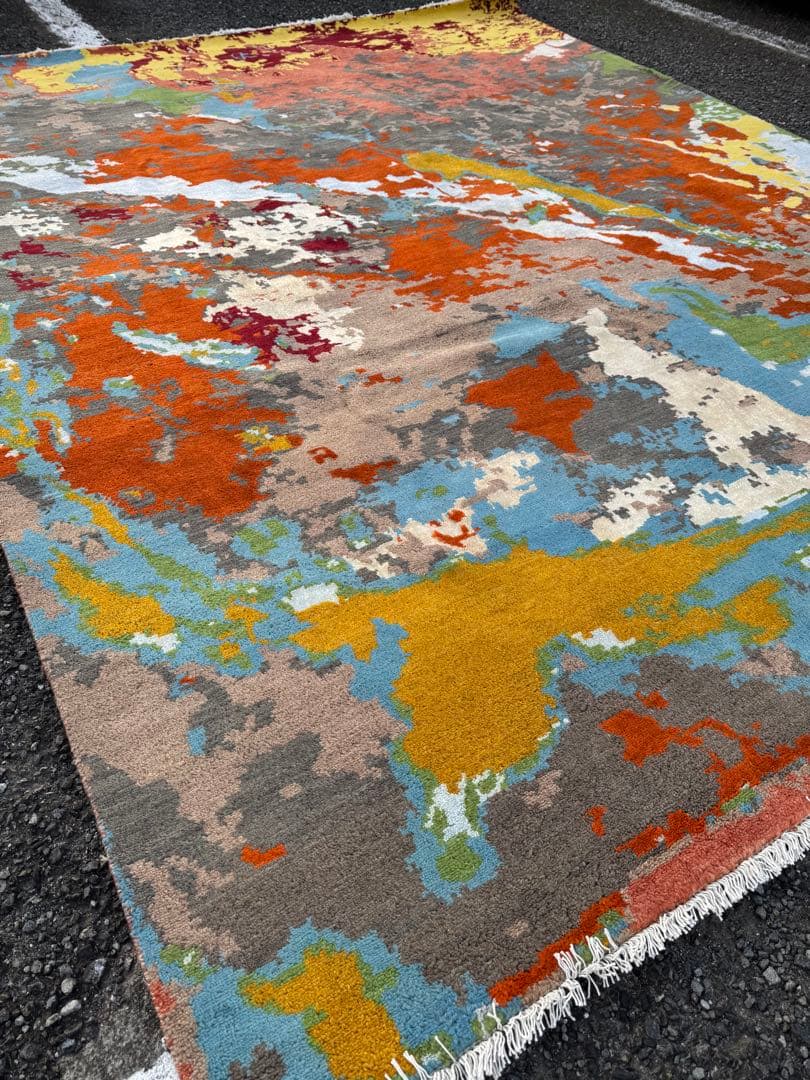 ペルシャ 手織り 絨毯 (!! New modern Style Rug !!)