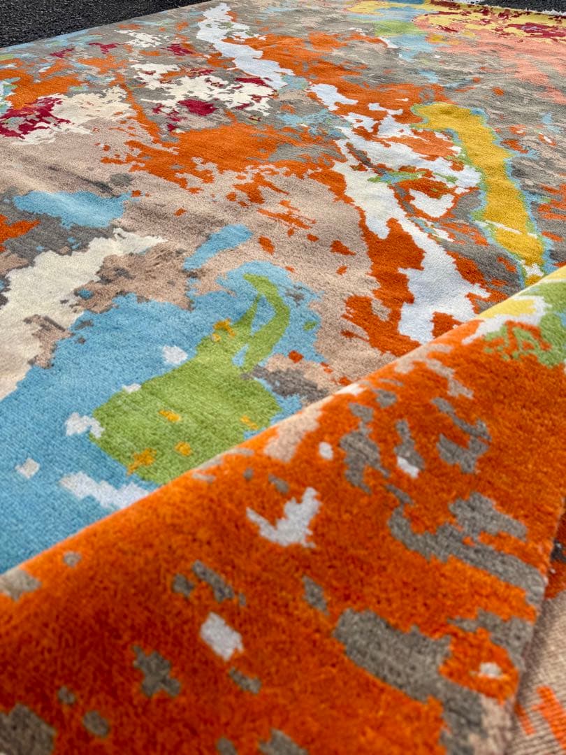 ペルシャ 手織り 絨毯 (!! New modern Style Rug !!)