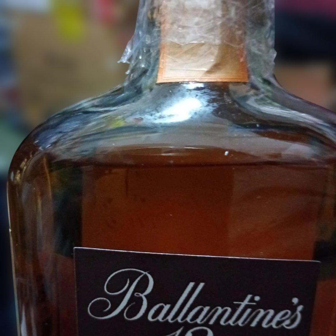 バランタイン12年 赤青旗 未開封 1970年代流通