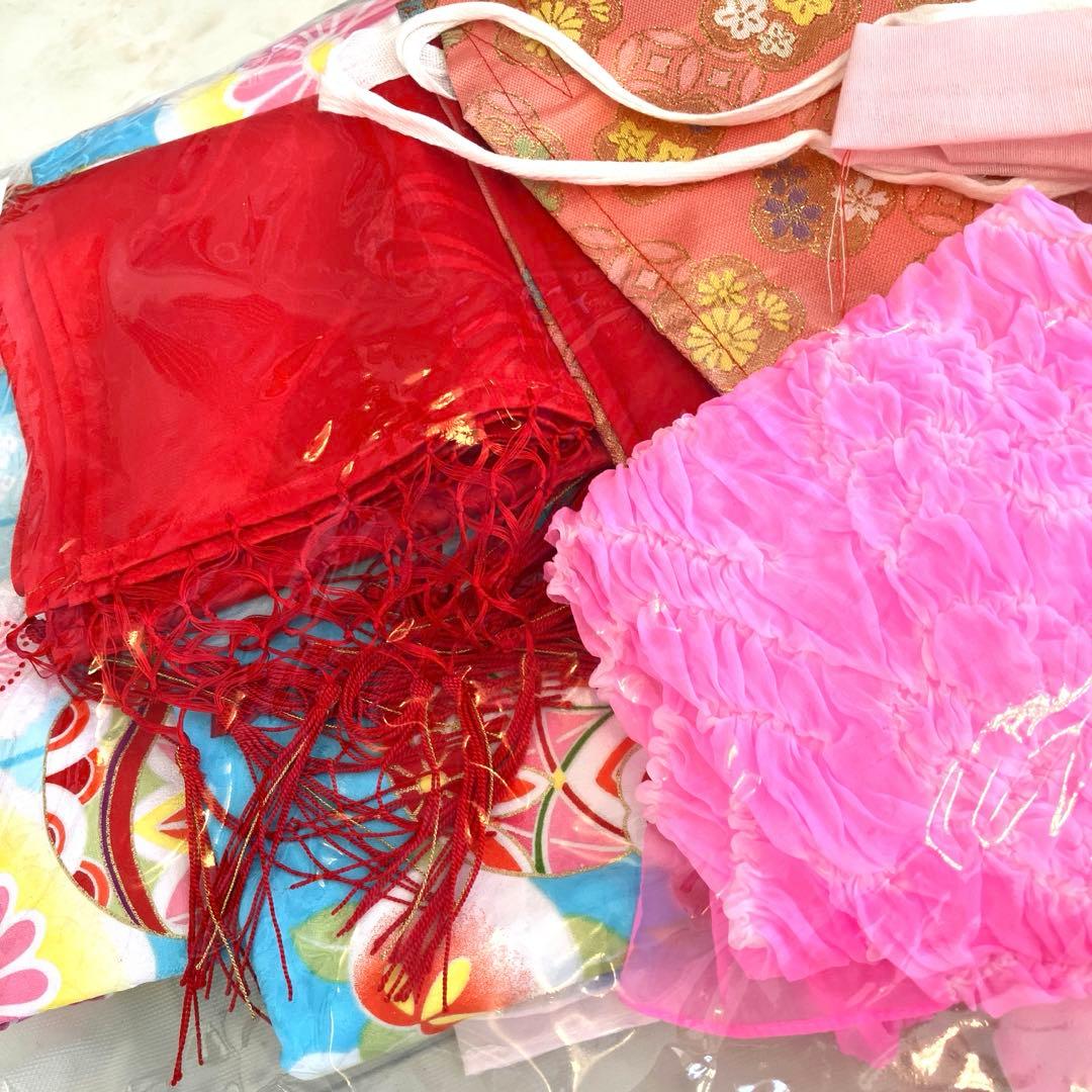 七五三さん　7歳 女の子　フルセット　豪華四つ身17点セット☆福袋価格セール❤︎