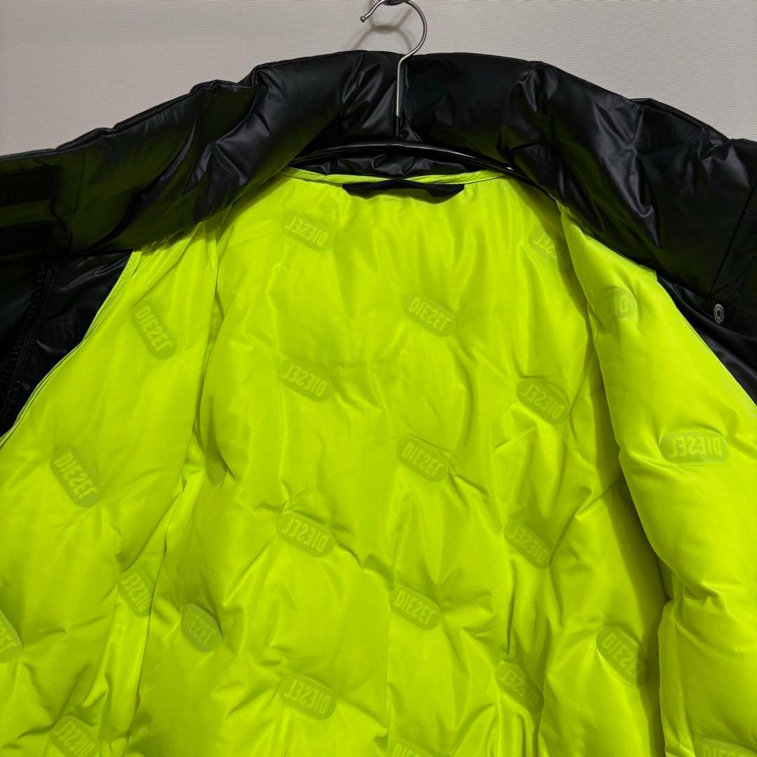新品未使用 DIESEL ディーゼル ロング丈 ダウンジャケット M