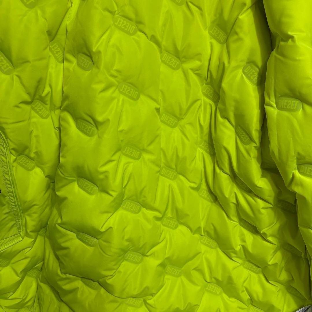 新品未使用 DIESEL ディーゼル ロング丈 ダウンジャケット M