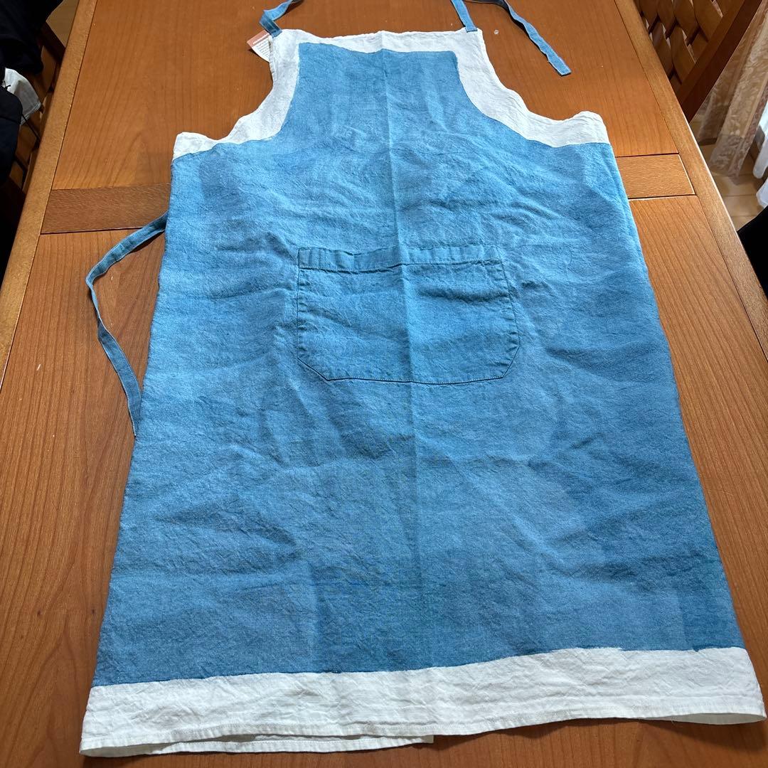 ベルトッツィ　BERTOZZI 手刷り　エプロン ピエノ　イタリア